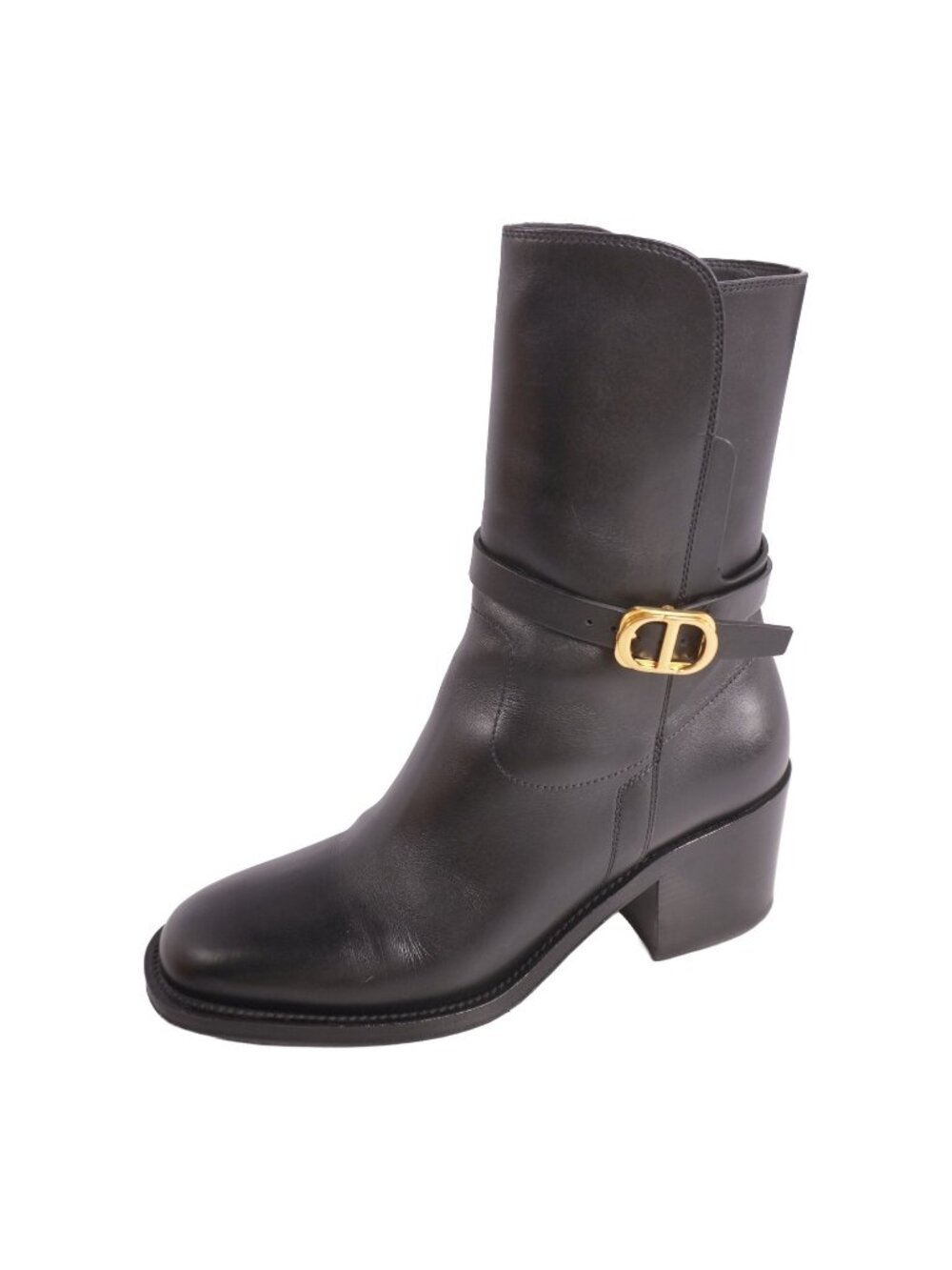 Dior Boots Empreinte Short Leather Black